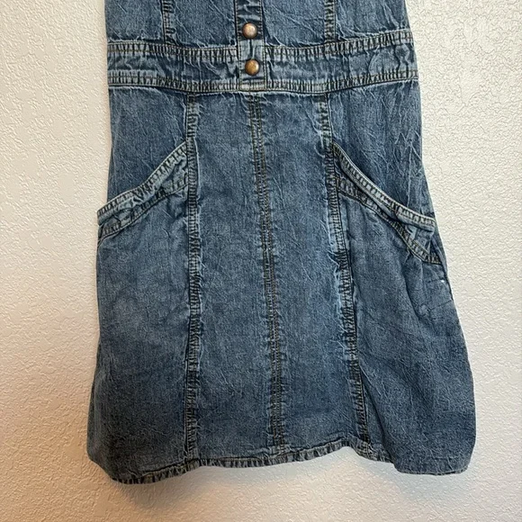 Japna Denim Mini Dress (L) - Picture 3 of 6